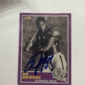 **Item Title:** Supplemental #384S Bo Jackson